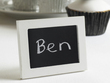 Shabby Chic Place Card Holders Chalkboard