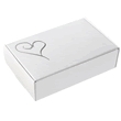 Cake Boxes - White & Silver 10 Pack