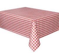 Checker-ed Tablecloths
