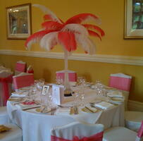 Feather Centrepieces