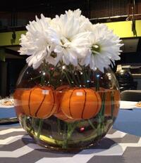 Basketball Centrepiece  Basketball Centrepiece