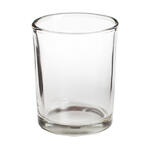 7cm Clear Candle Holder 7cm Clear Candle Holder
