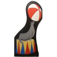 Circus Seal Cardboard Cut-Out Circus Seal Cardboard Cut-Out