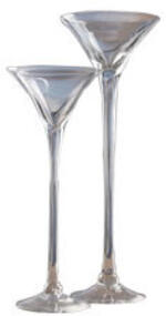 40cm Clear Cocktail Vase 40cm Clear Cocktail Vase